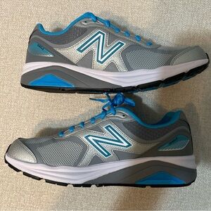 New Balance 1540v3 Gray and Blue Running Shoes Worn Once $160 New